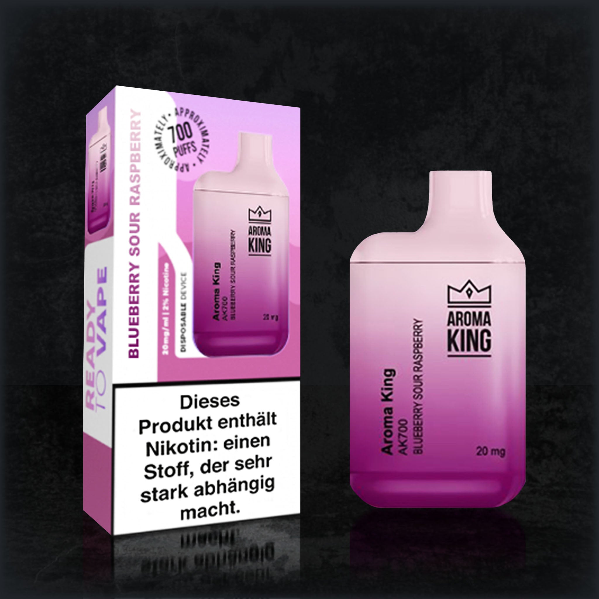 Aroma King Mini 700 mit Nikotin Aroma King Germany Aroma King Mini 700 mit Nikotin Aroma King Germany