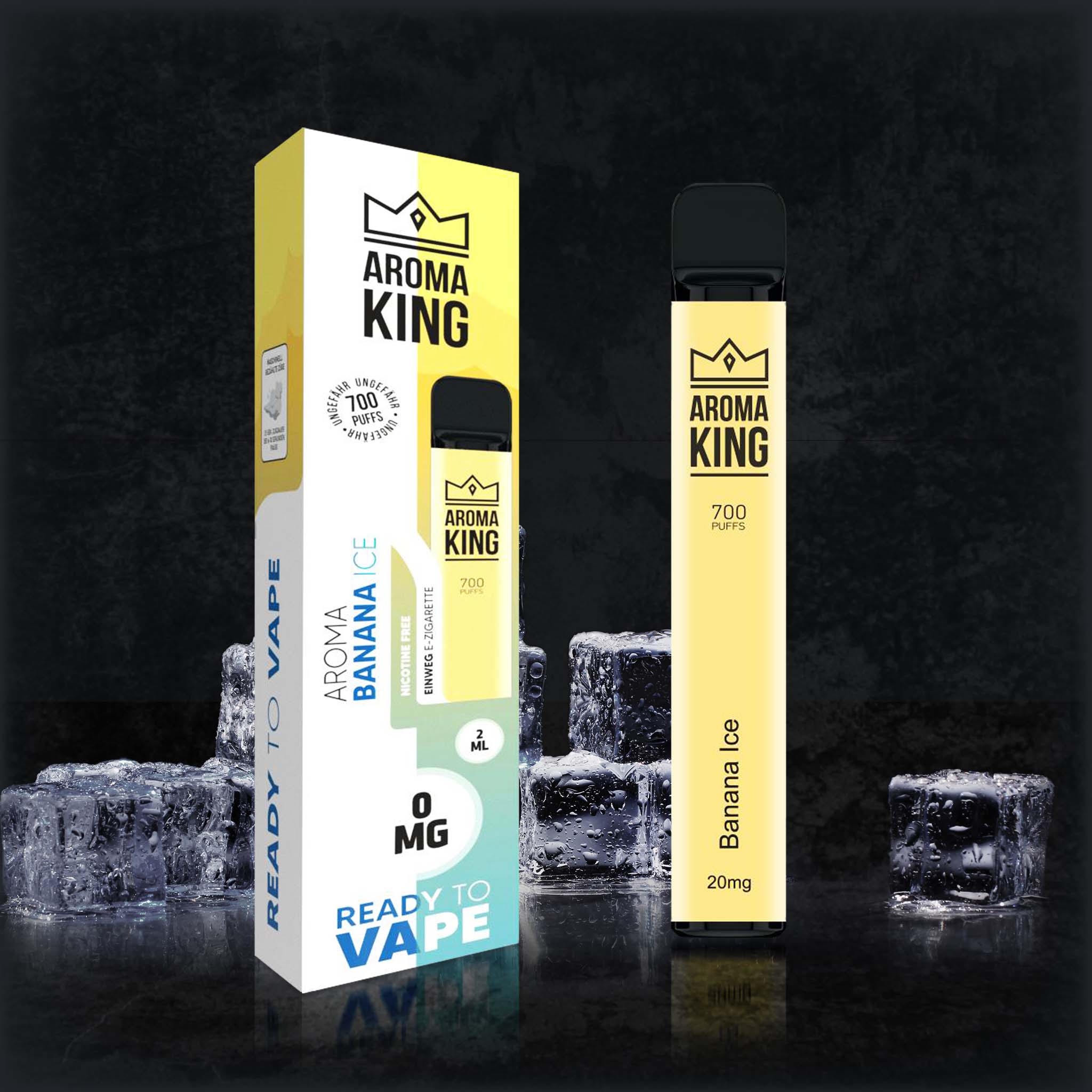 Banana Ice Vape Ohne Nikotin Salt Switch Zero BANANA ICE Einweg E-Zigarette Nikotinfrei 600 Zge Banana Ice Vape Ohne Nikotin Salt Switch Zero BANANA ICE Einweg E-Zigarette Nikotinfrei 600 Zge
