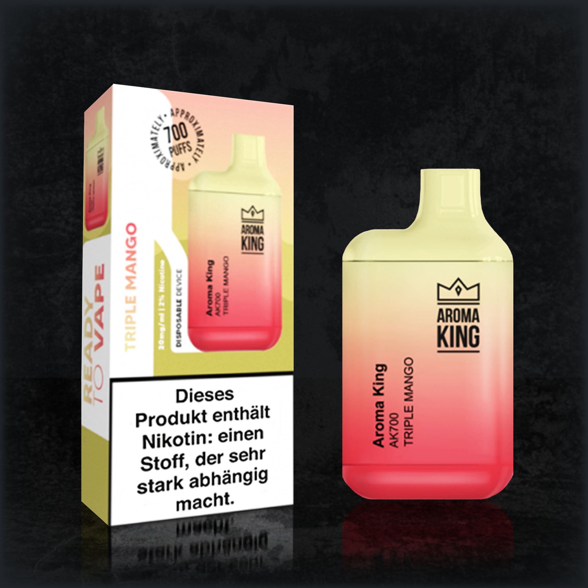 Aroma King Mini 700 mit Nikotin Aroma King Germany Aroma King Mini 700 mit Nikotin Aroma King Germany