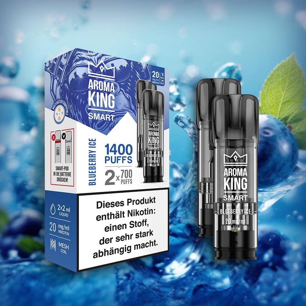 SMART Duopods - 2 Pods mit Nikotin und 1.400 Puffs