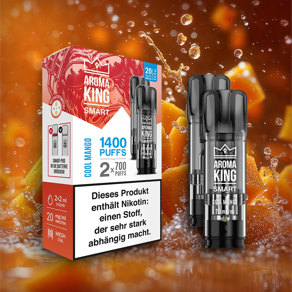 SMART Duopods - 2 Pods mit Nikotin und 1.400 Puffs