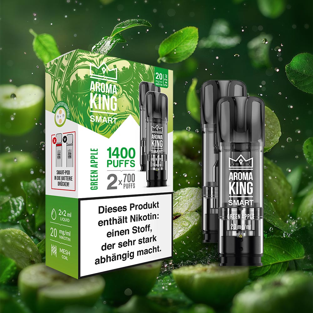 SMART Duopods - 2 Pods mit Nikotin und 1.400 Puffs