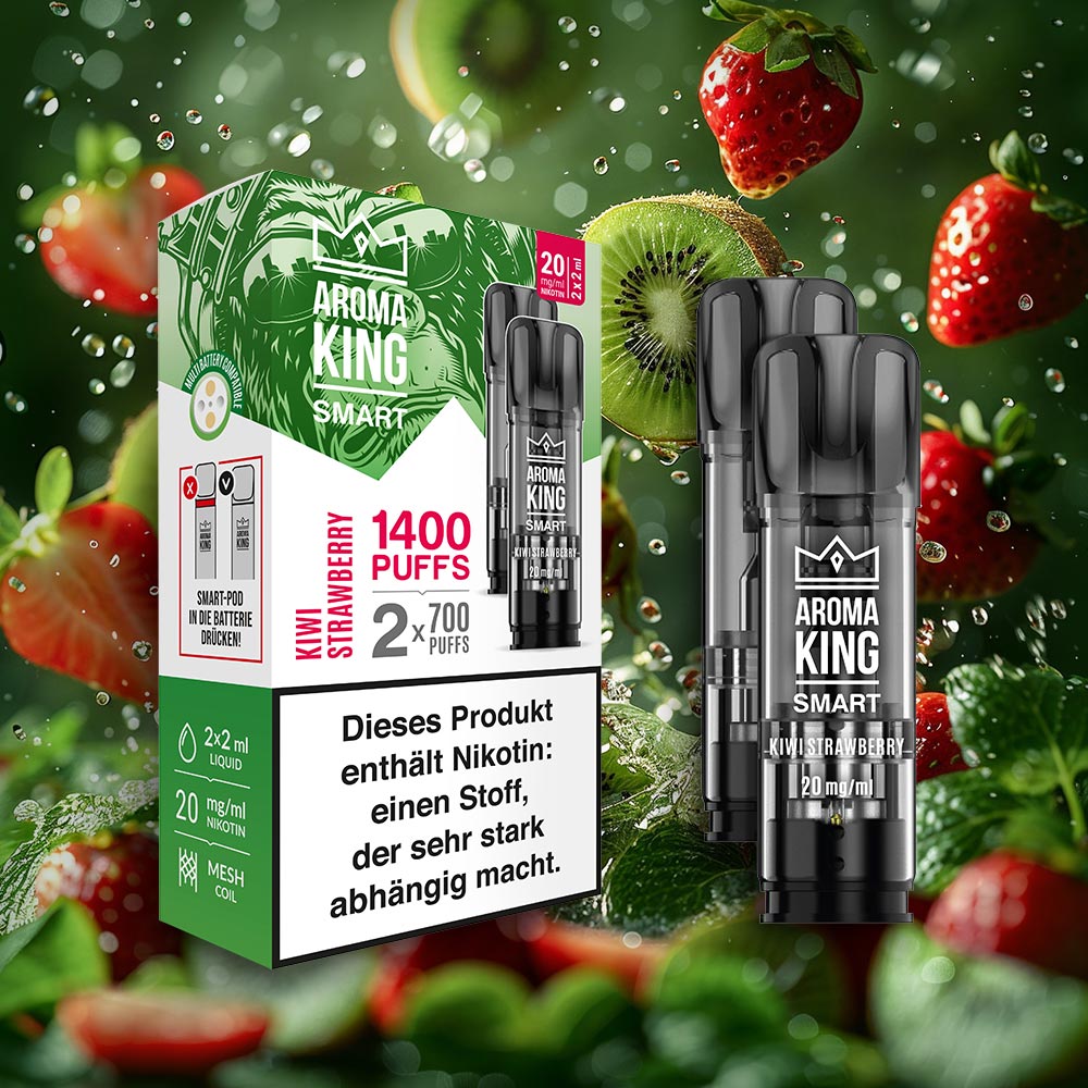SMART Duopods - 2 Pods mit Nikotin und 1.400 Puffs