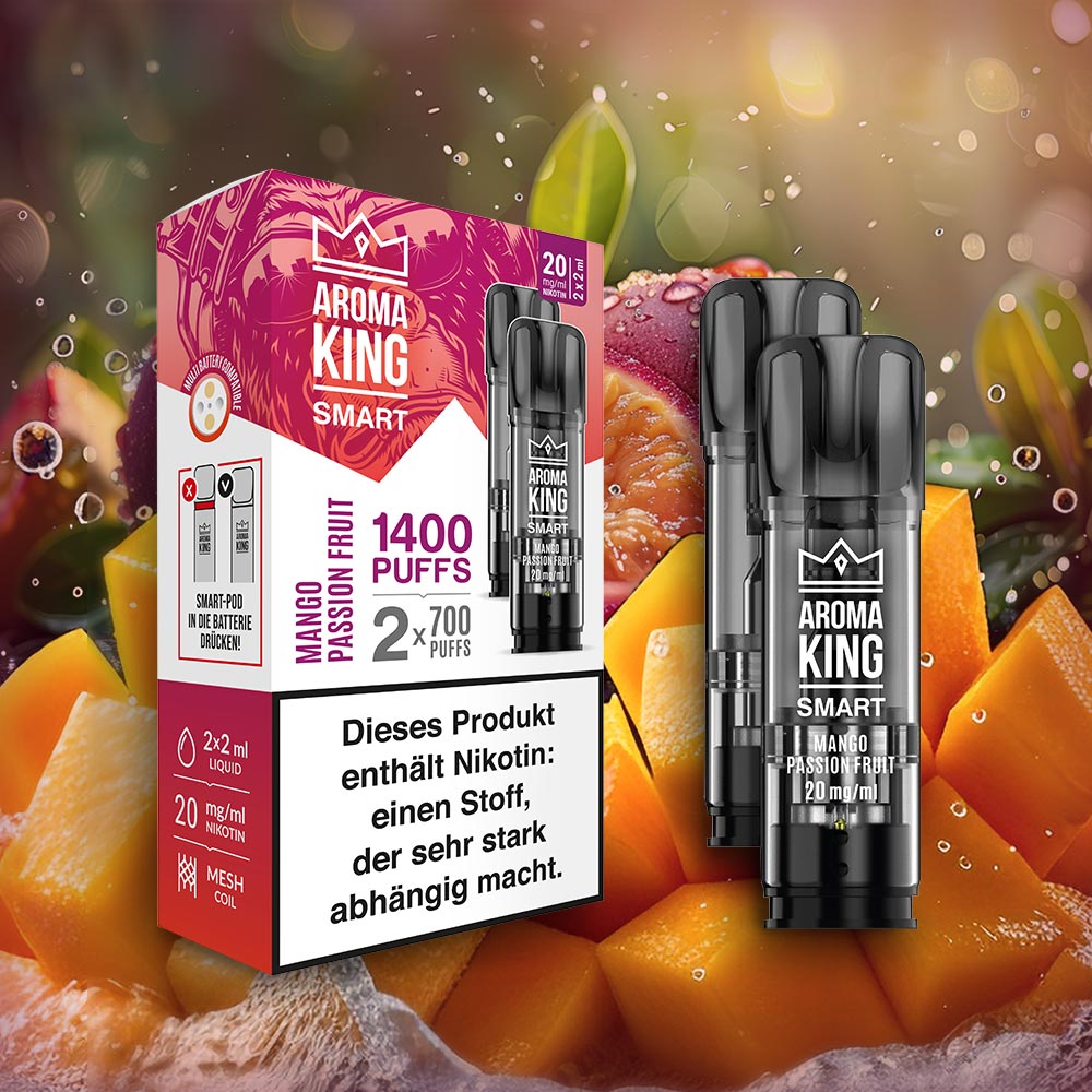 SMART Duopods - 2 Pods mit Nikotin und 1.400 Puffs