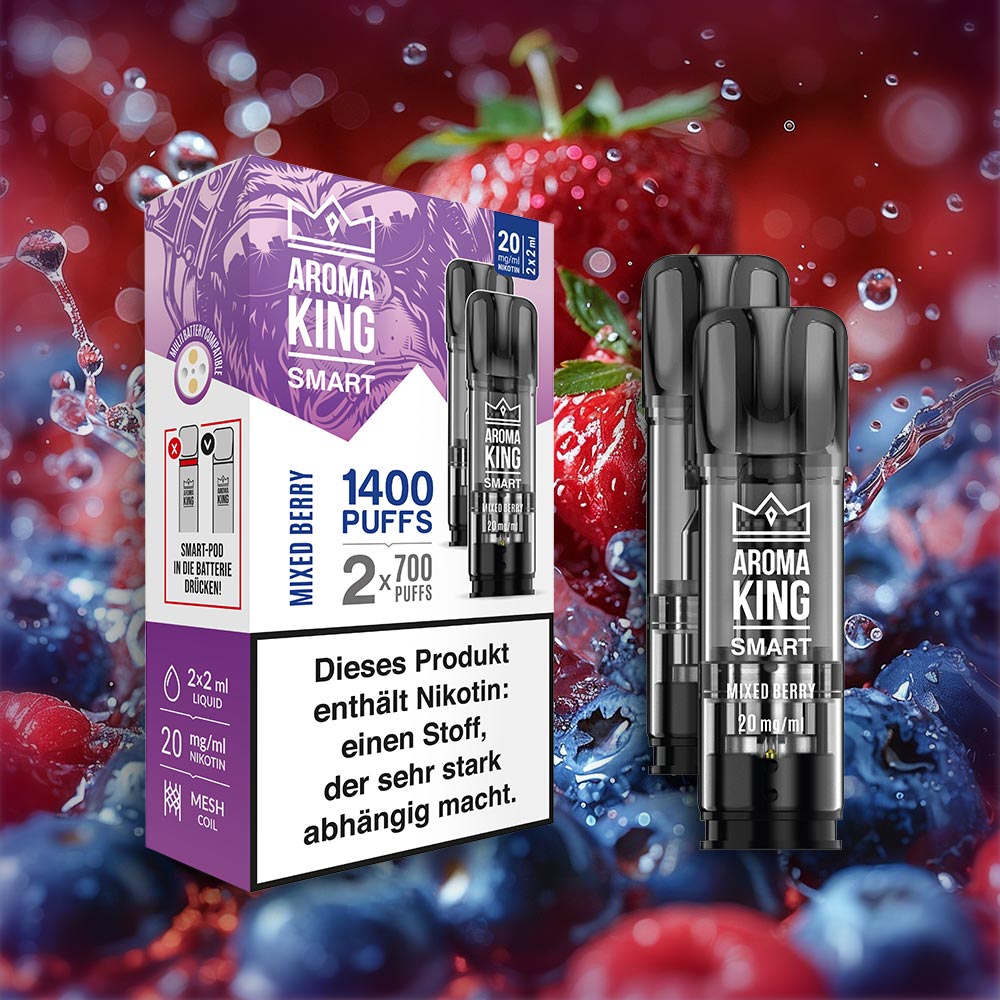 SMART Duopods - 2 Pods mit Nikotin und 1.400 Puffs