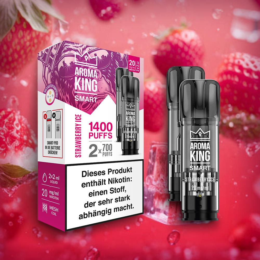 SMART Duopods - 2 Pods mit Nikotin und 1.400 Puffs
